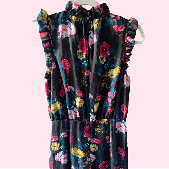 Anthropologie Troubadour Jumpsuit in Black Motif. Size Small. NWOT - Picture 13 of 14